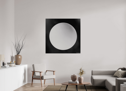 45 x 45″, Glossy Canvas Lycan’s Moon