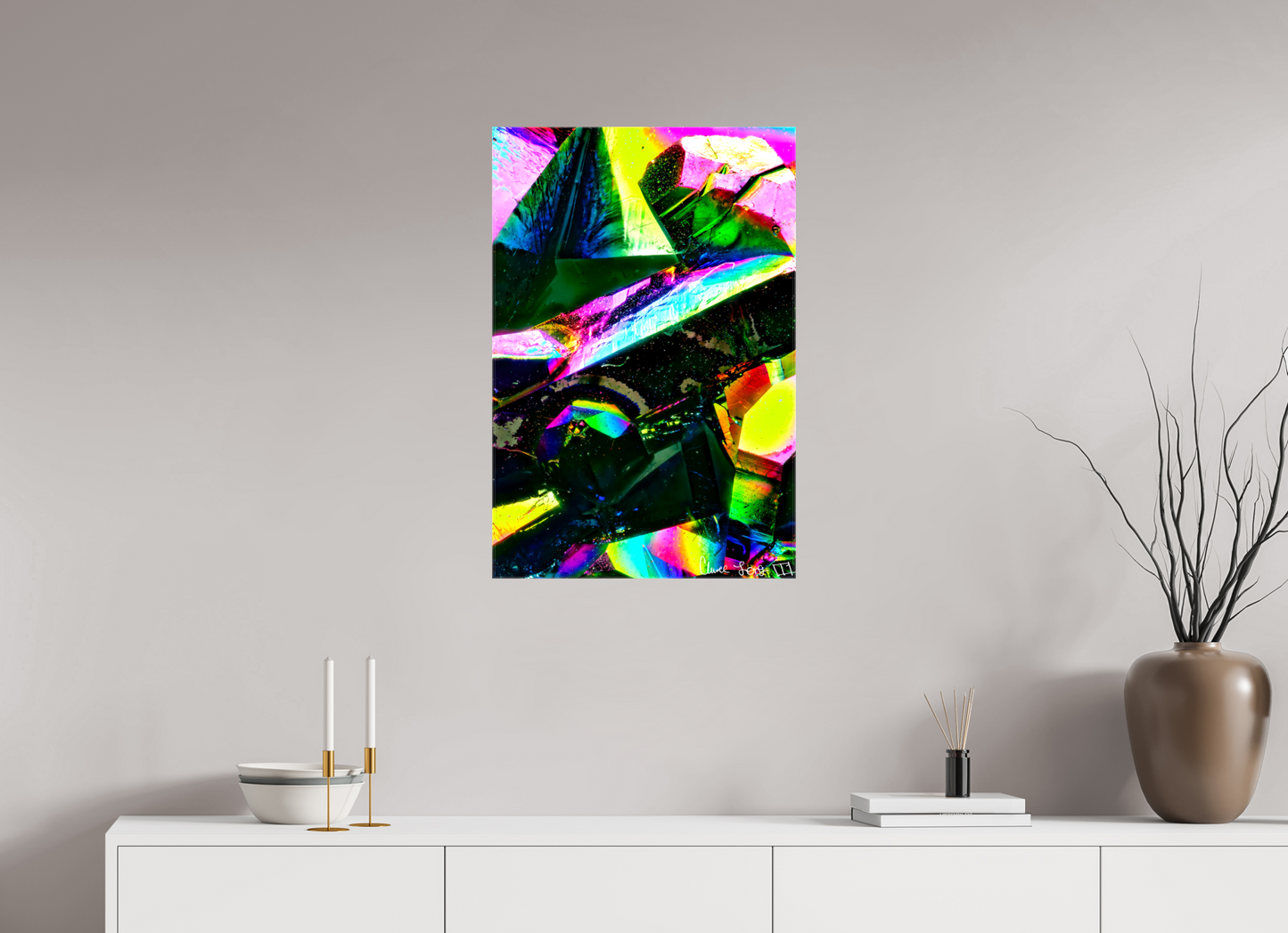 20 x 30″, Glossy Canvas Flummox