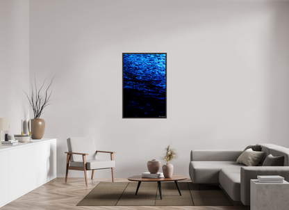 30 x 45″, Floater Frame Alder Brown Submergence