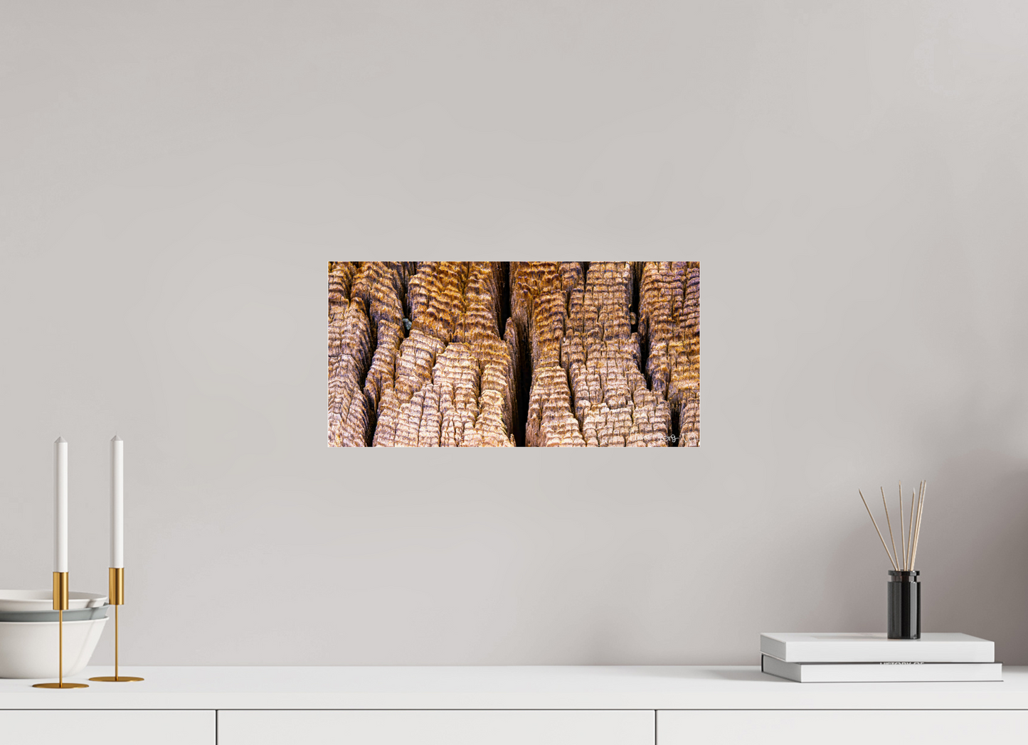 16 x 8″, Acrylic Fissure