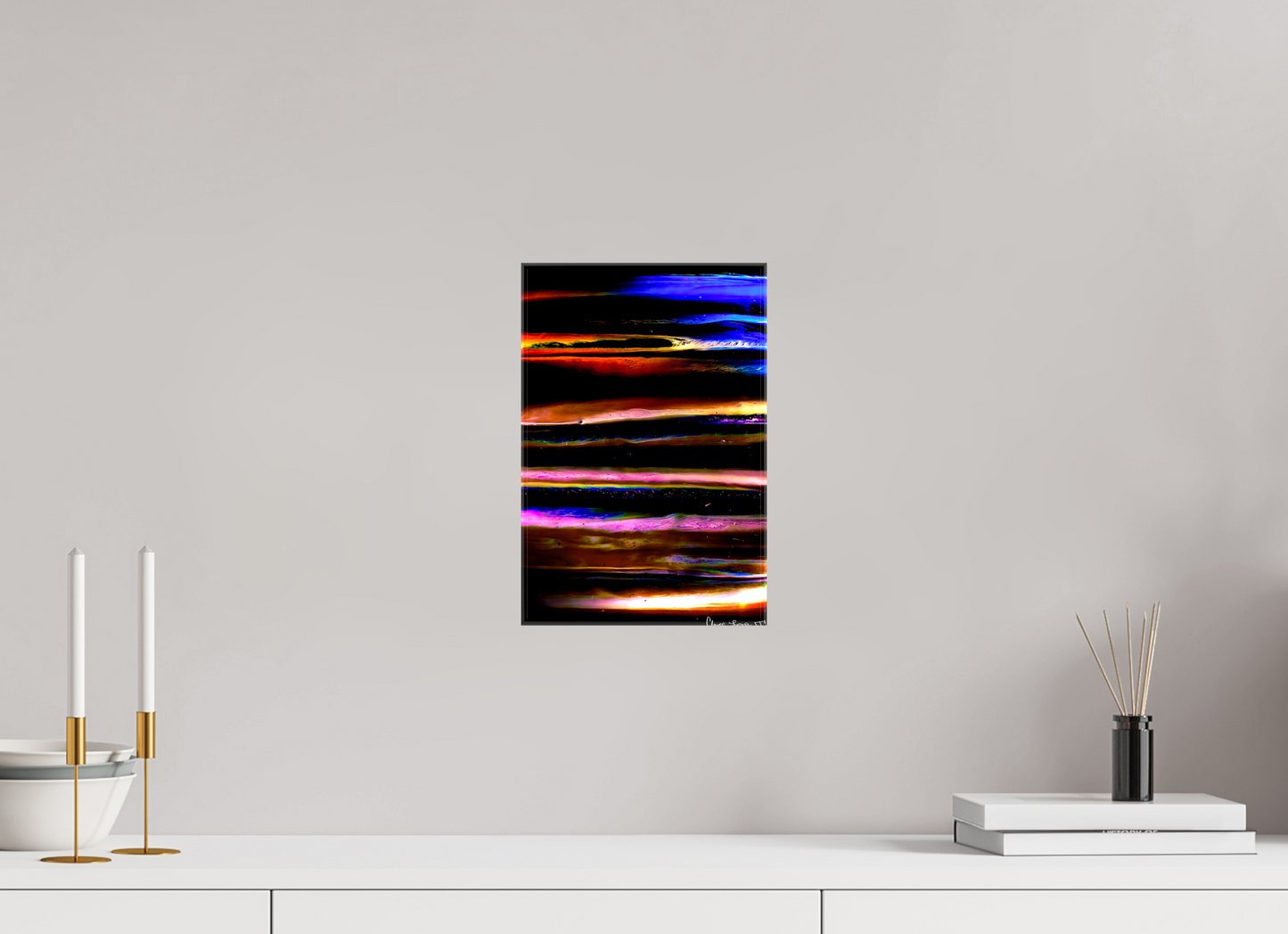 8 x 12″, Glossy Canvas Jupiter’s Storm
