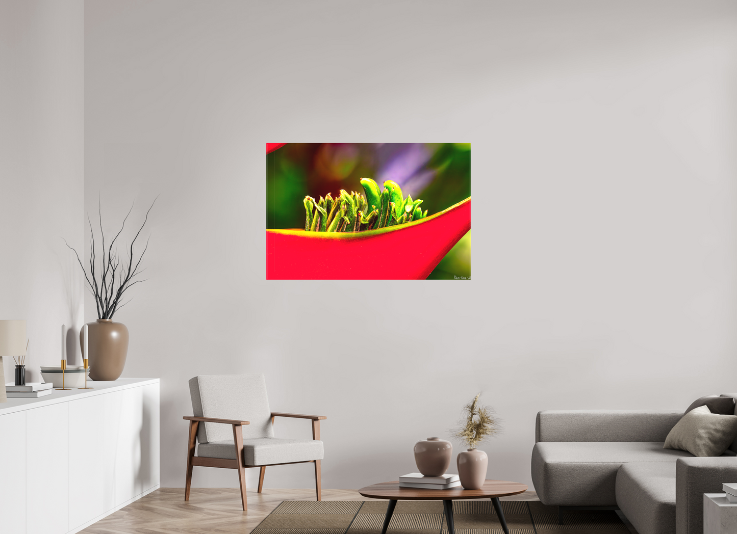 45 x 30″, Matte Canvas Utopia
