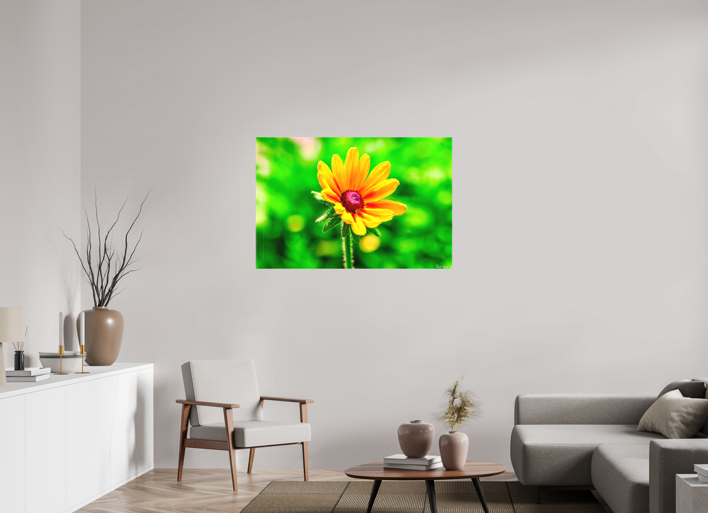 45 x 30″, Matte Canvas Stillness in the Blur