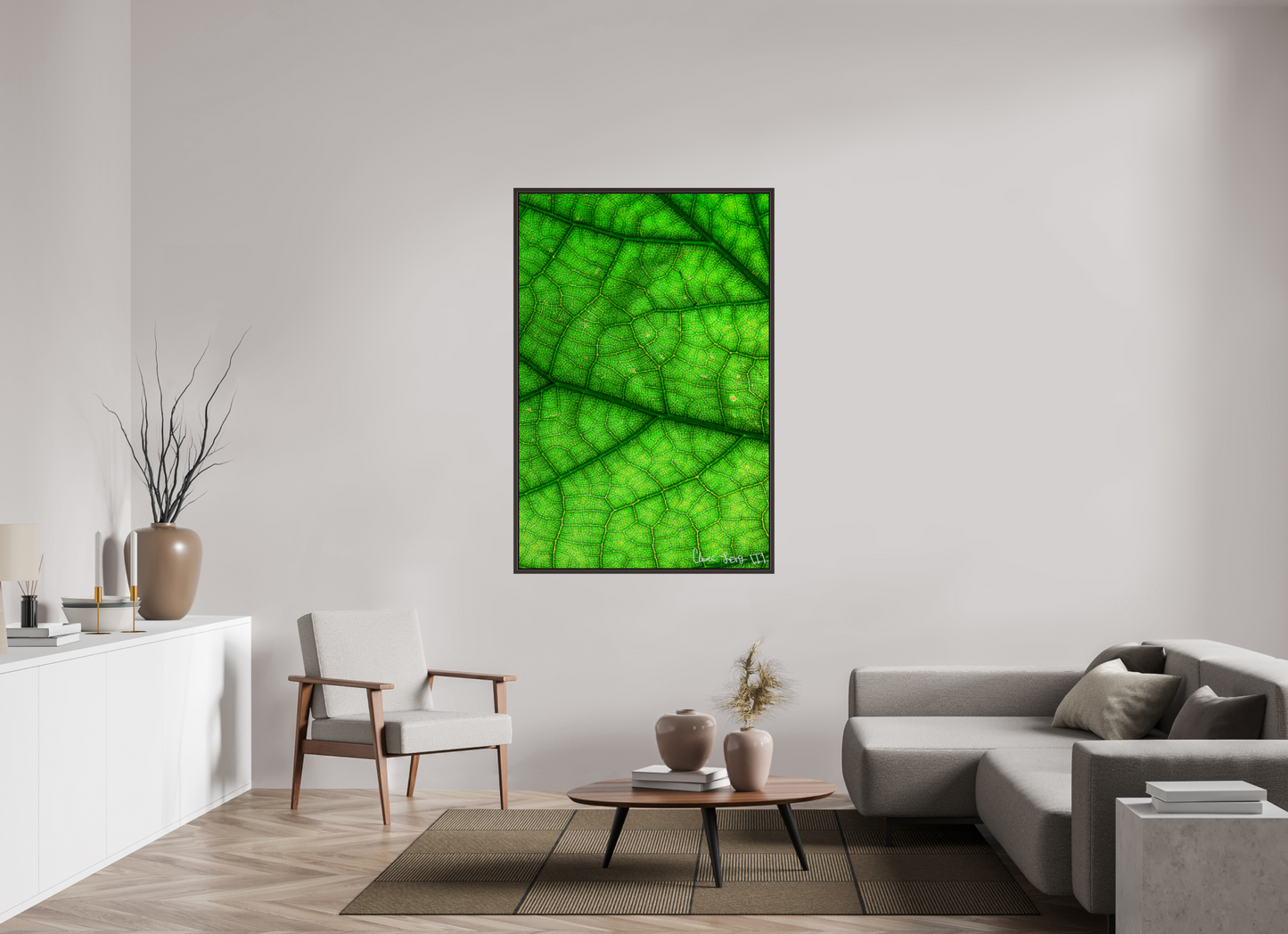 40 x 60″, Floater Frame Alder Brown River & Streams