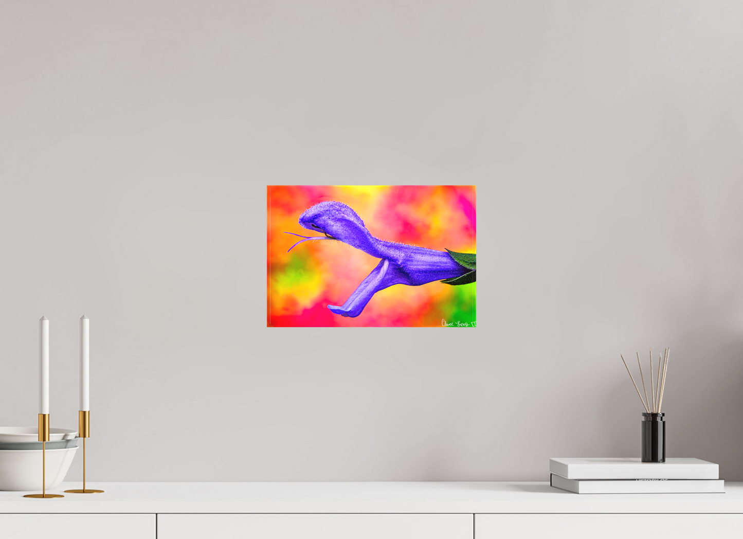 12 x 8″, Matte Canvas Eden’s Serpent