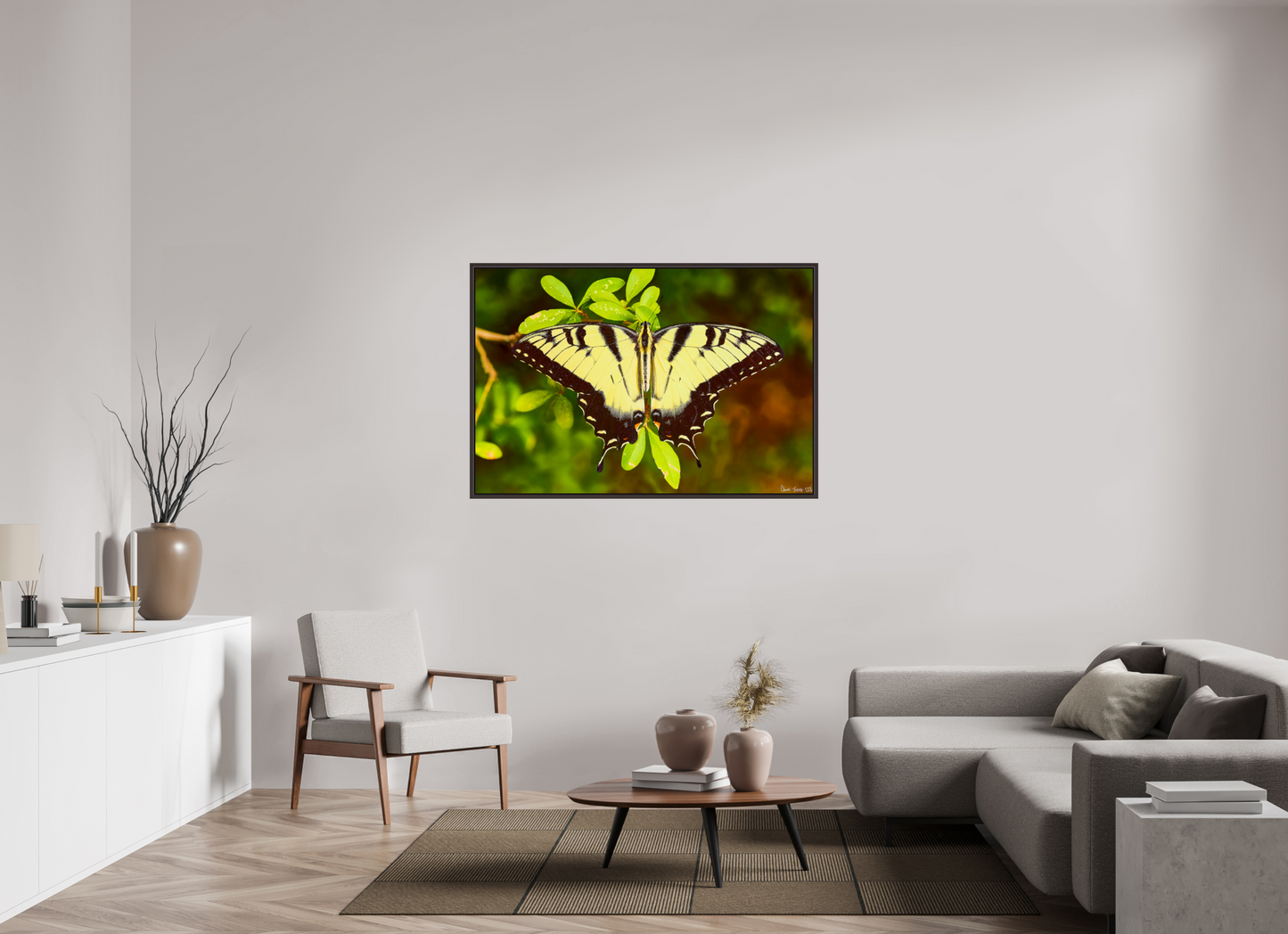 54 x 36″, Floater Frame Alder Brown Angel's Landing