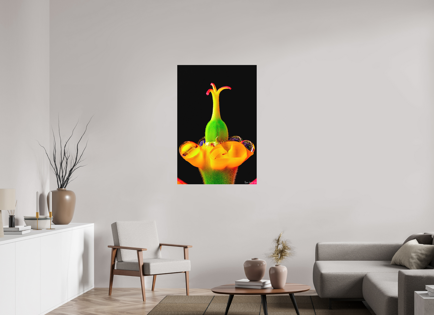 30 x 45″, Forex Bubble Fountain