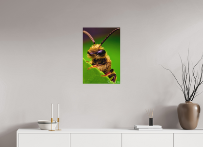 16 x 24″, Matte Metal The Cutest Bee
