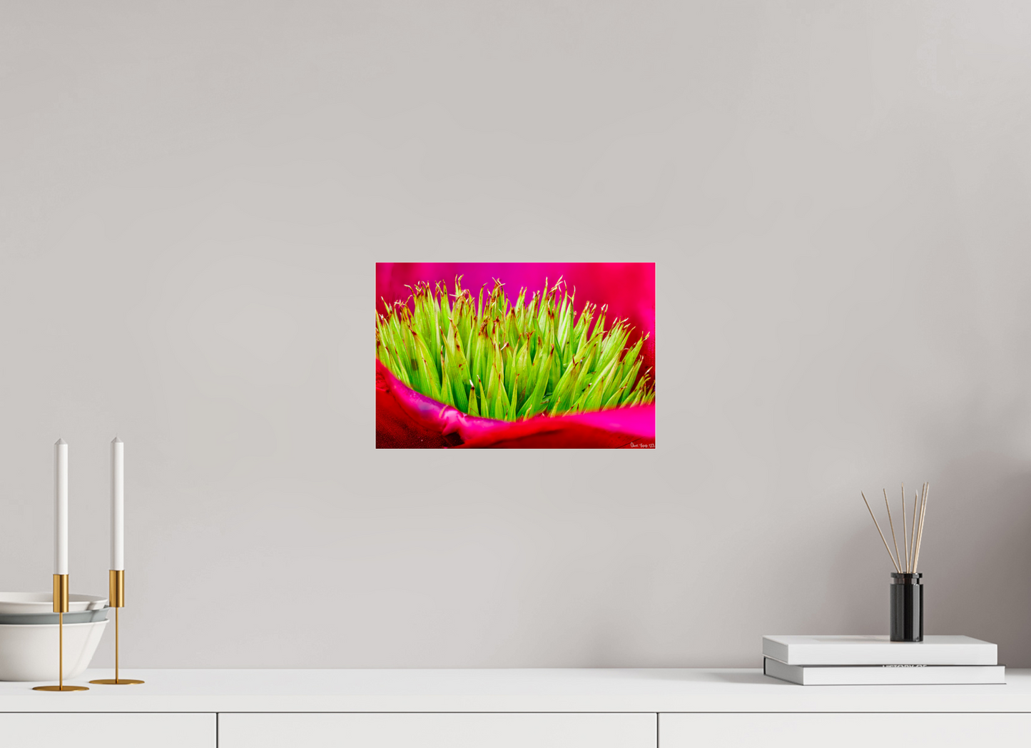 12 x 8″, Acrylic Spiked