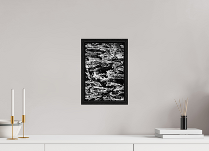 8 x 12″, Floater Frame Black Oak Tempest