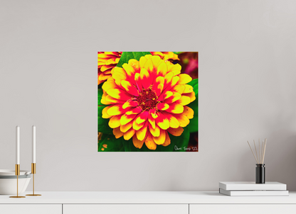 15 x 15″, Matte Metal Radiance