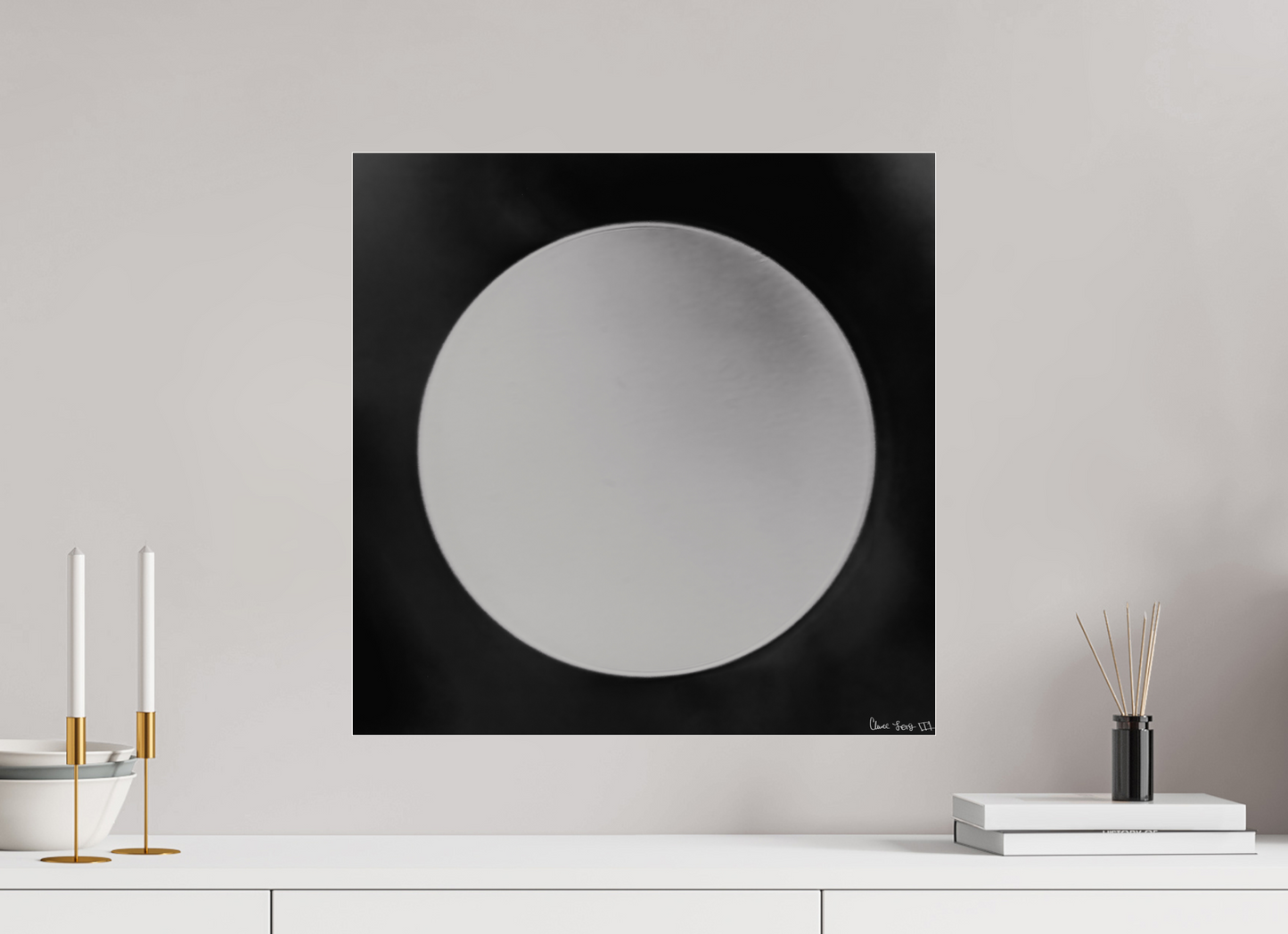 20 x 20″, Acrylic Lycan’s Moon