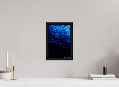8 x 12″, Floater Frame Black Oak Submergence