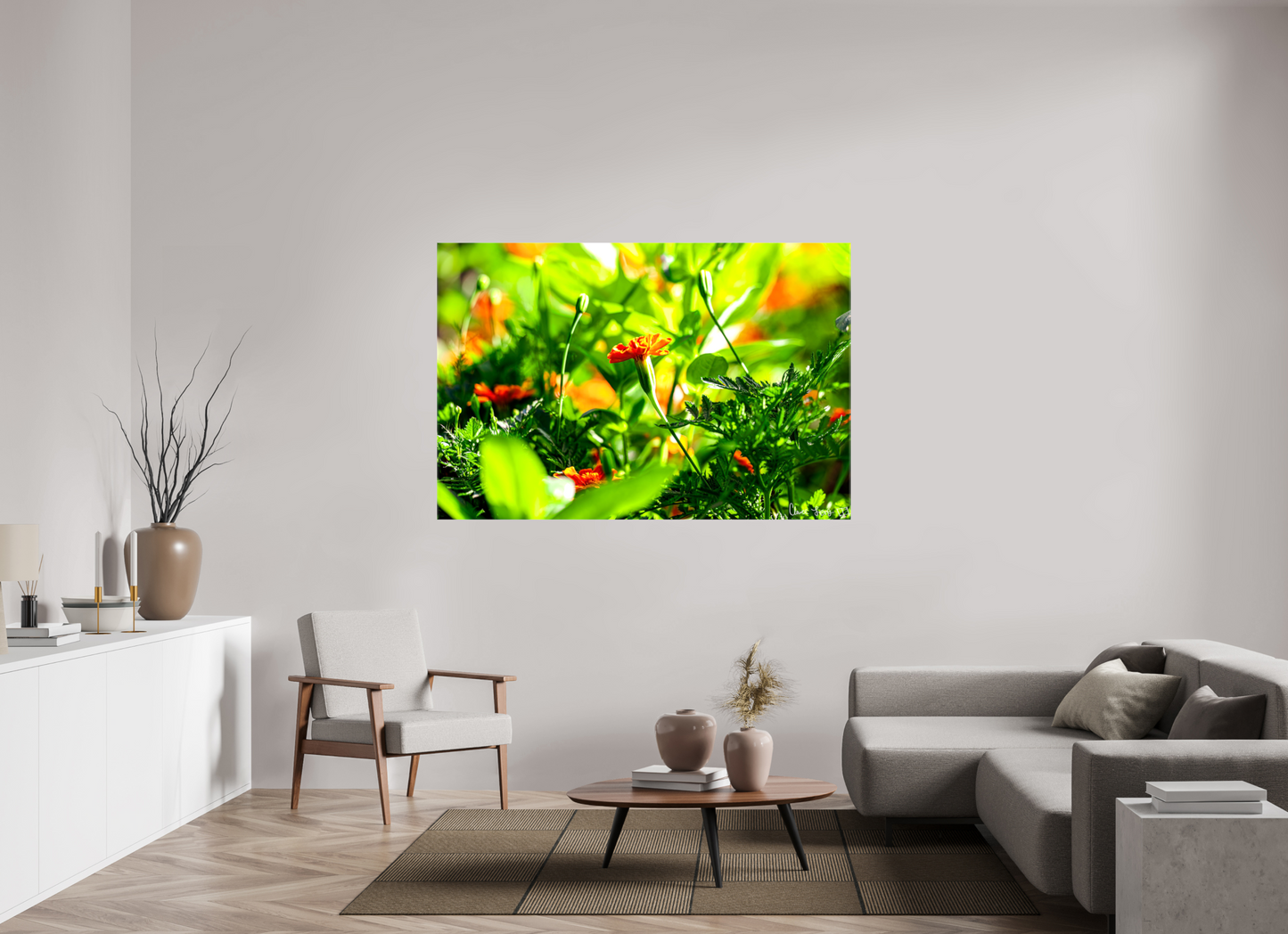 66 x 44″, Glossy Canvas Prominence