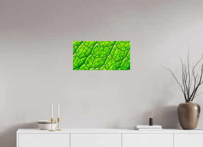 24 x 12″, Glossy Canvas Uniformed Venation