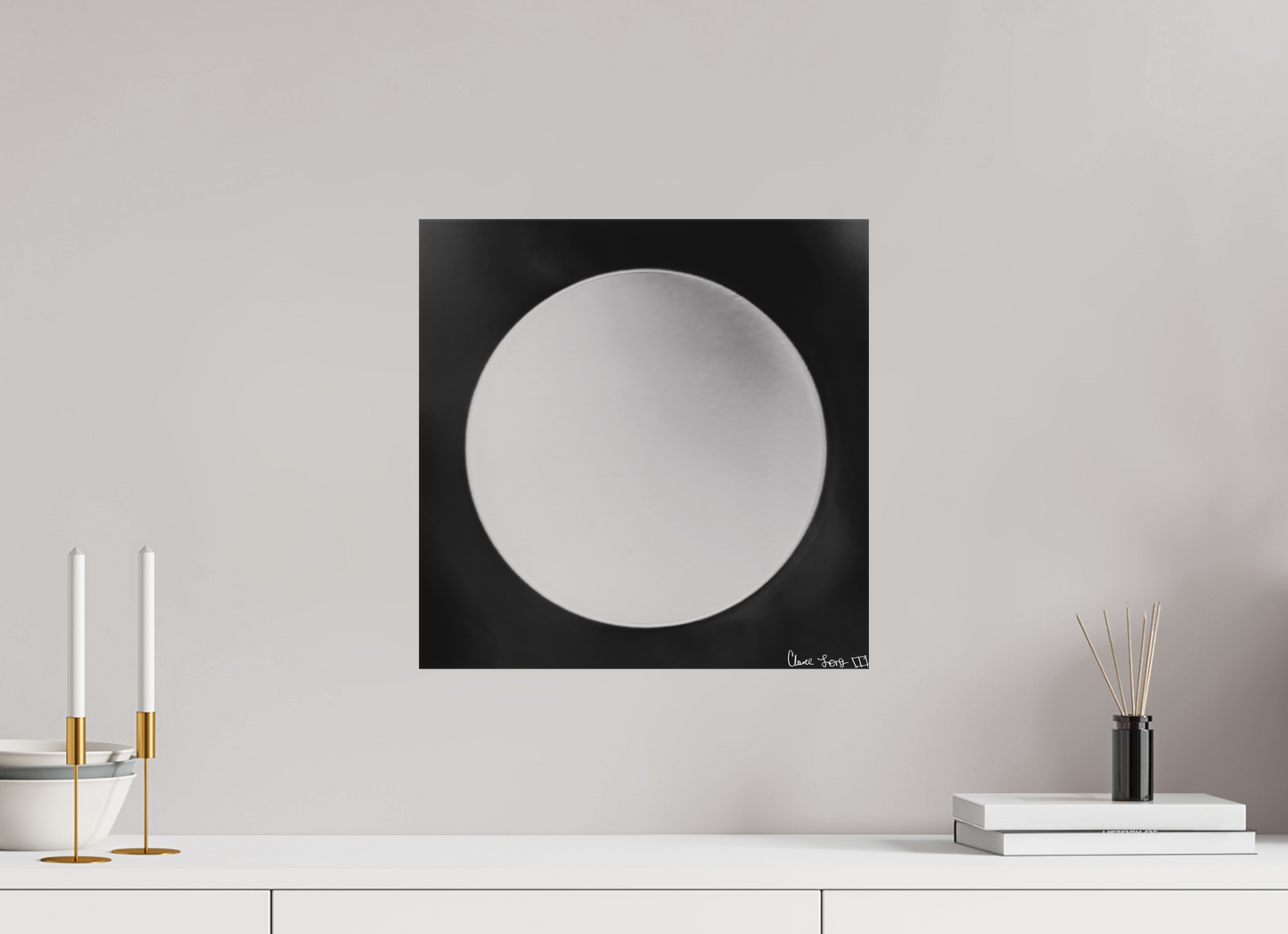 15 x 15″, Matte Canvas Lycan’s Moon