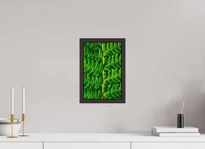 8 x 12″, Floater Frame Alder Brown Lush Vitality