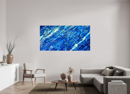 78 x 39″, Glossy Metal Reprieve