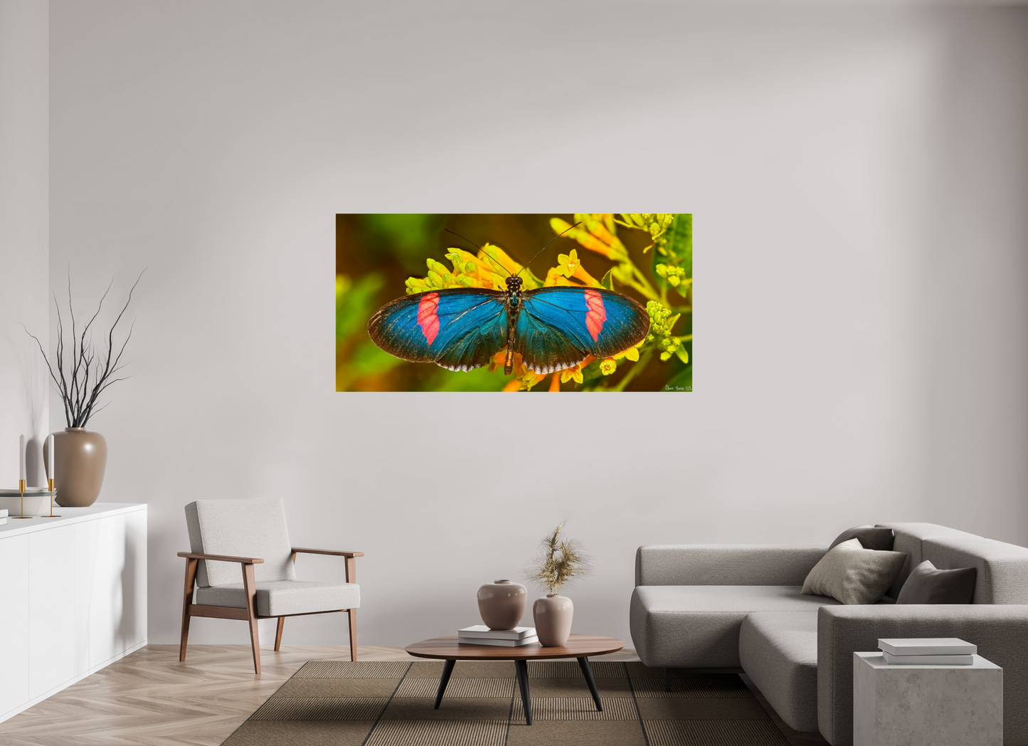 70 x 35″, Acrylic Racing Stripes