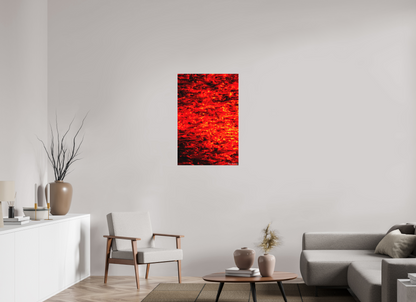 24 x 36″, Matte Metal Ember