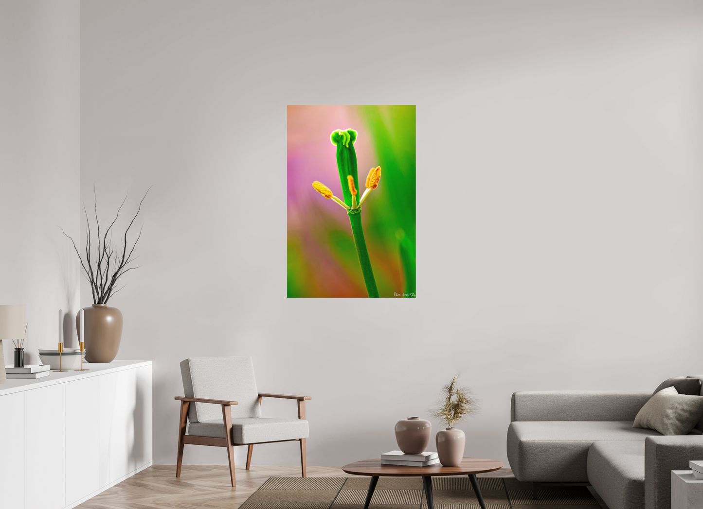 30 x 45″, Matte Metal Gaia’s Tower