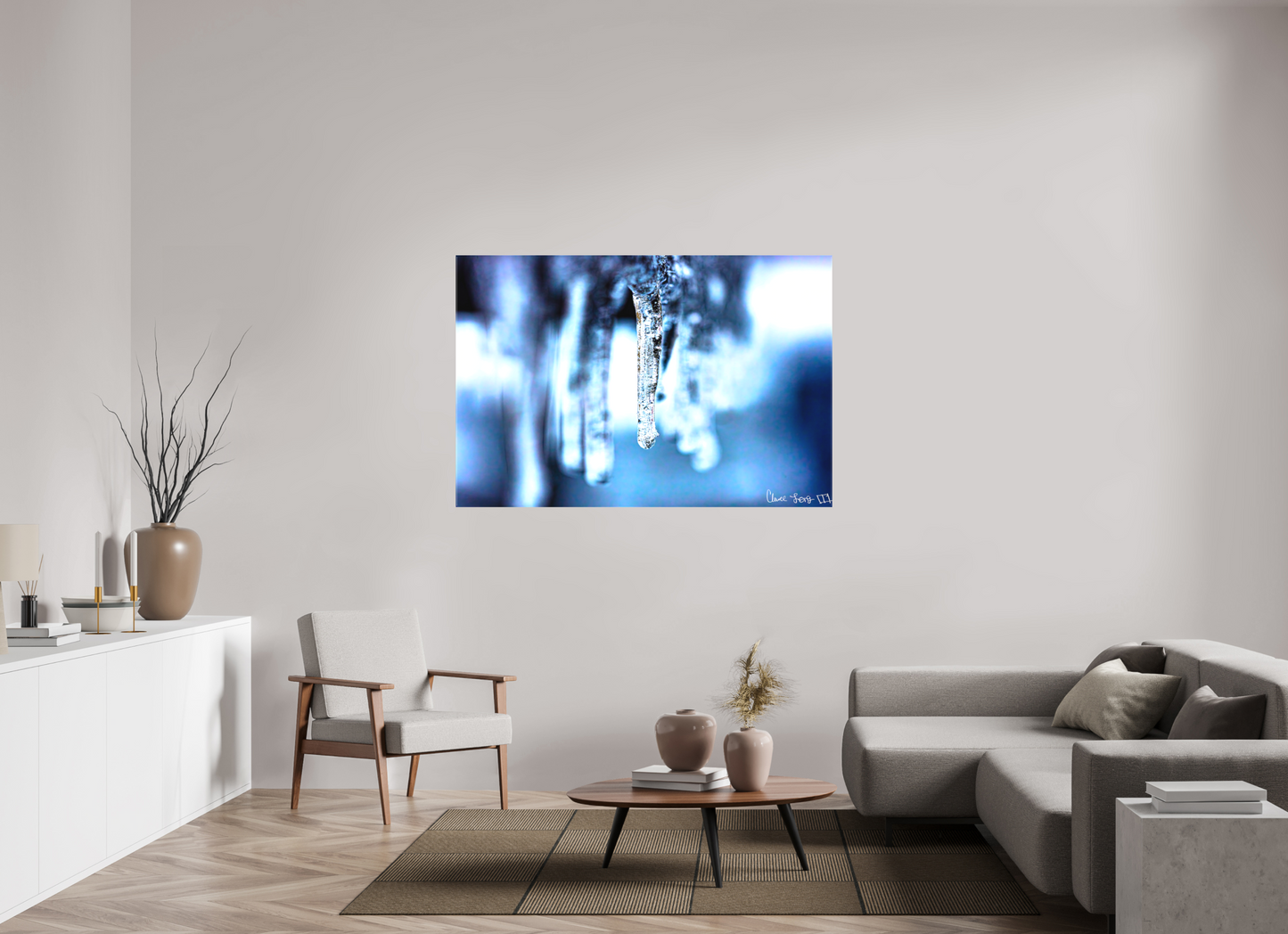 60 x 40″, Matte Canvas Sickle of Boreas