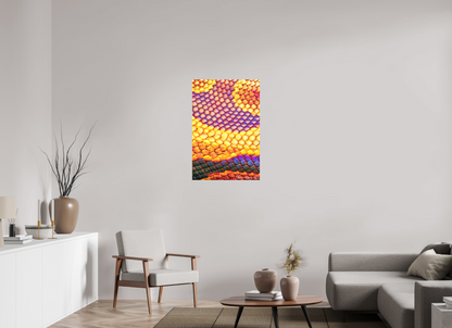 24 x 36″, Matte Canvas Python’s Iridescence