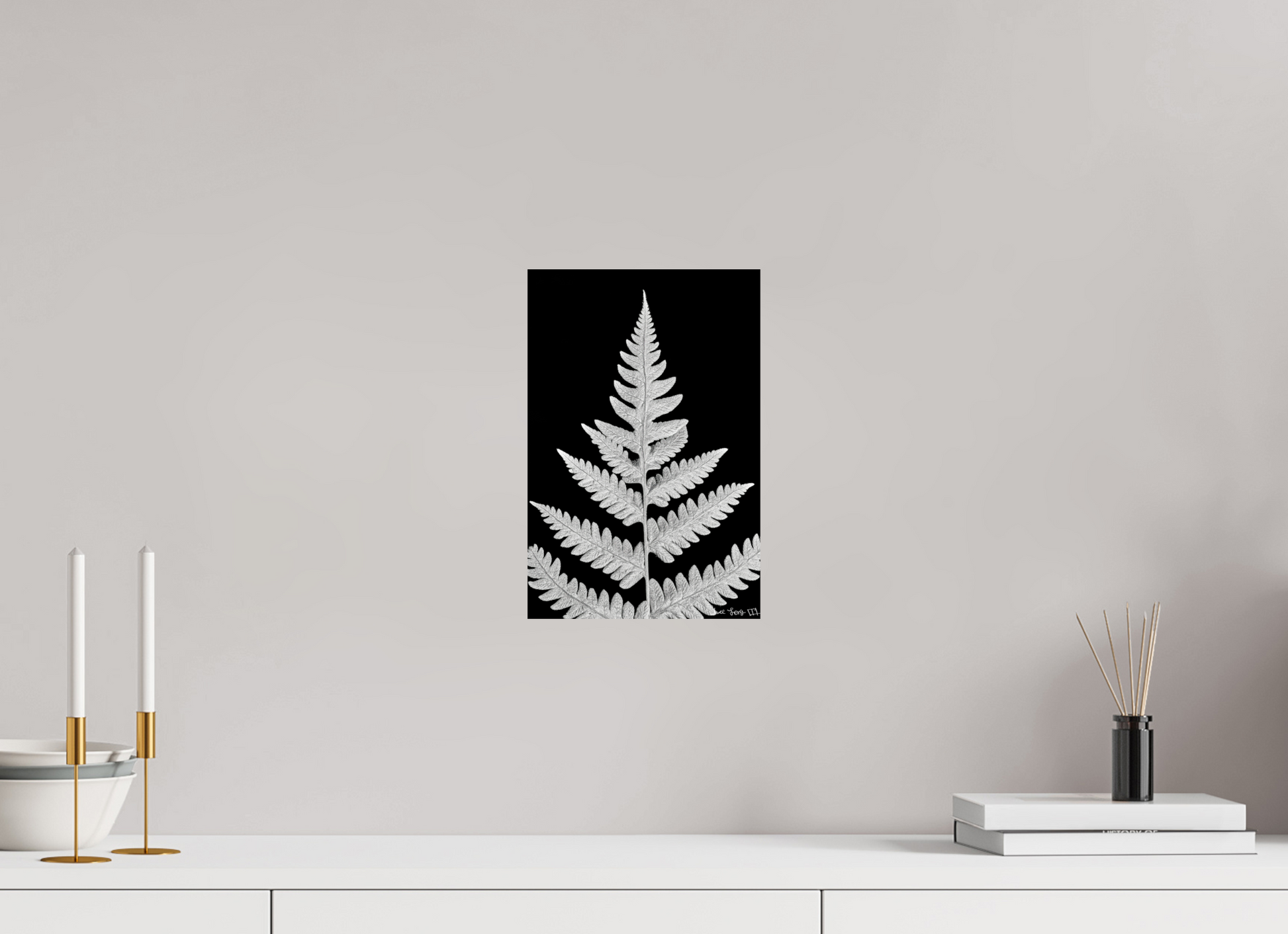 8 x 12″, Glossy Metal Inverted Viridescence