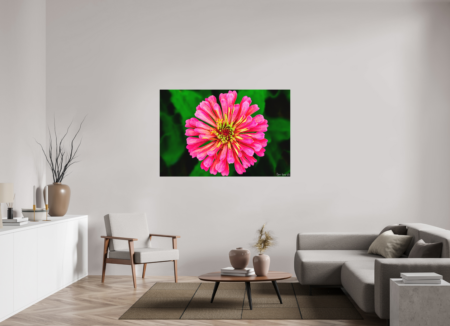 60 x 40″, Forex Peach Summer