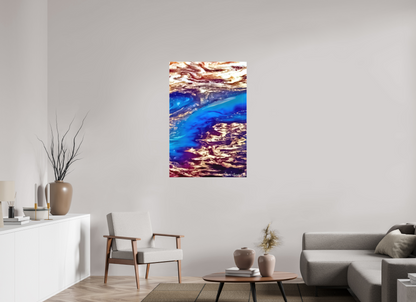 30 x 45″, Matte Canvas Stratospheric View