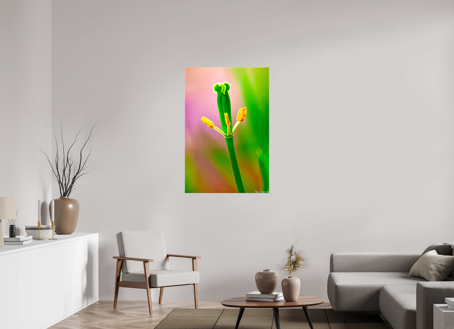 30 x 45″, Glossy Canvas Gaia’s Tower