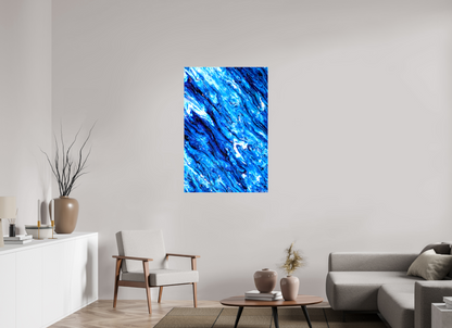 30 x 45″, Glossy Canvas Tilted Waves