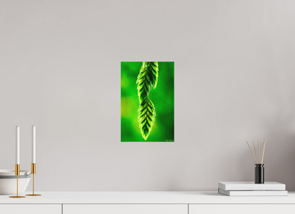 8 x 12″, Matte Metal Harmonic Trinity