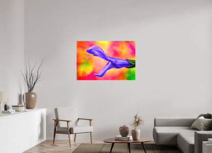 45 x 30″, Matte Canvas Eden’s Serpent