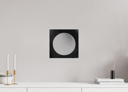 10 x 10″, Matte Metal Lycan’s Moon