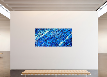 86 x 43″, Glossy Metal Reprieve