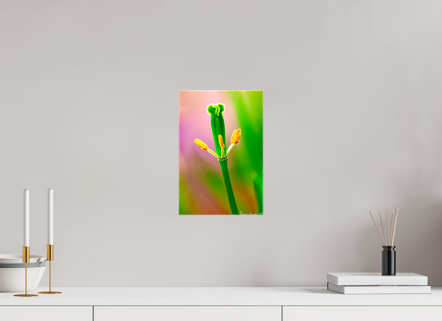 8 x 12″, Glossy Canvas Gaia’s Tower