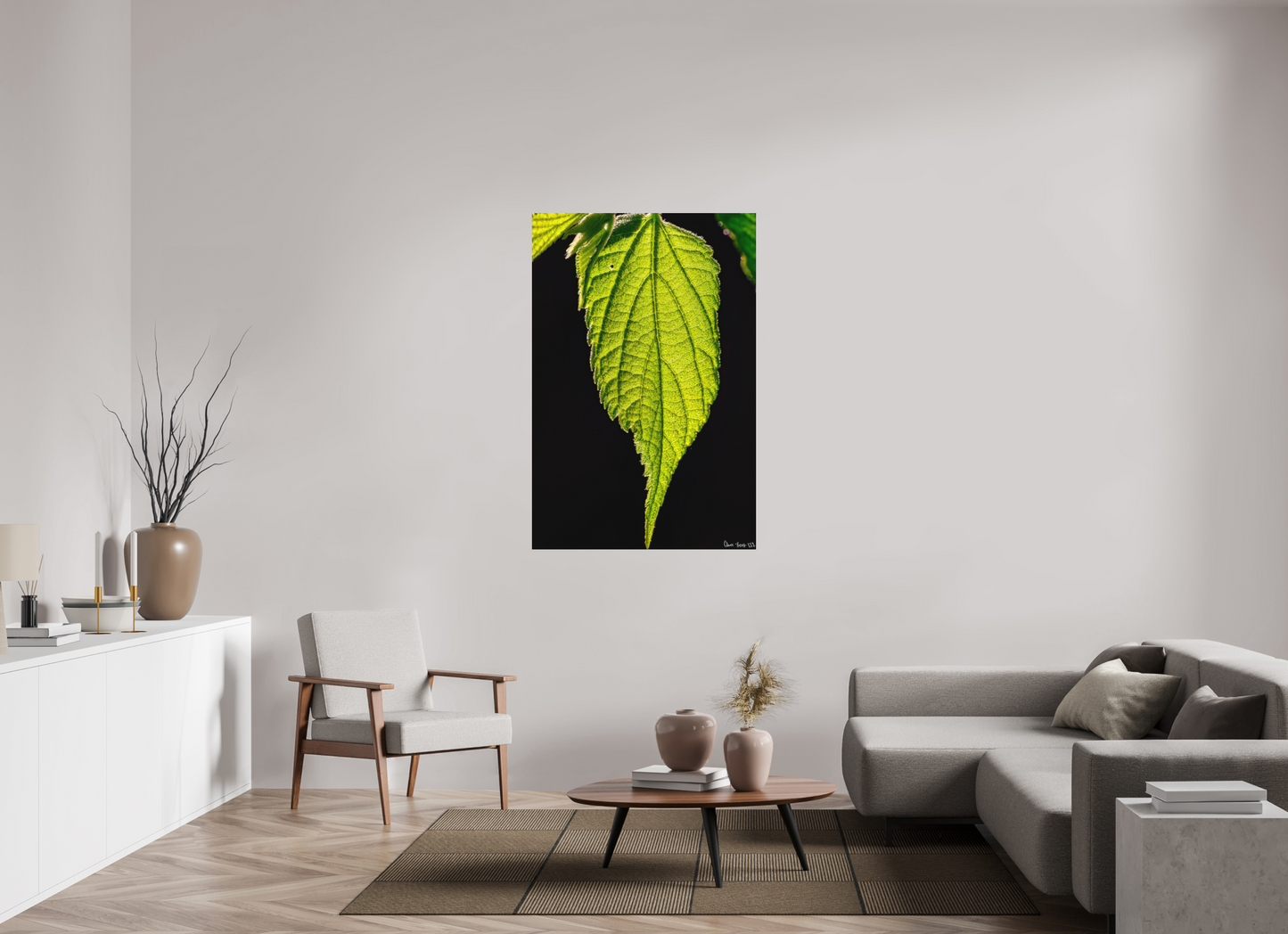 36 x 54″, Matte Metal Eternal Glow