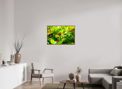 36 x 24″, Floater Frame Natural Oak Prominence