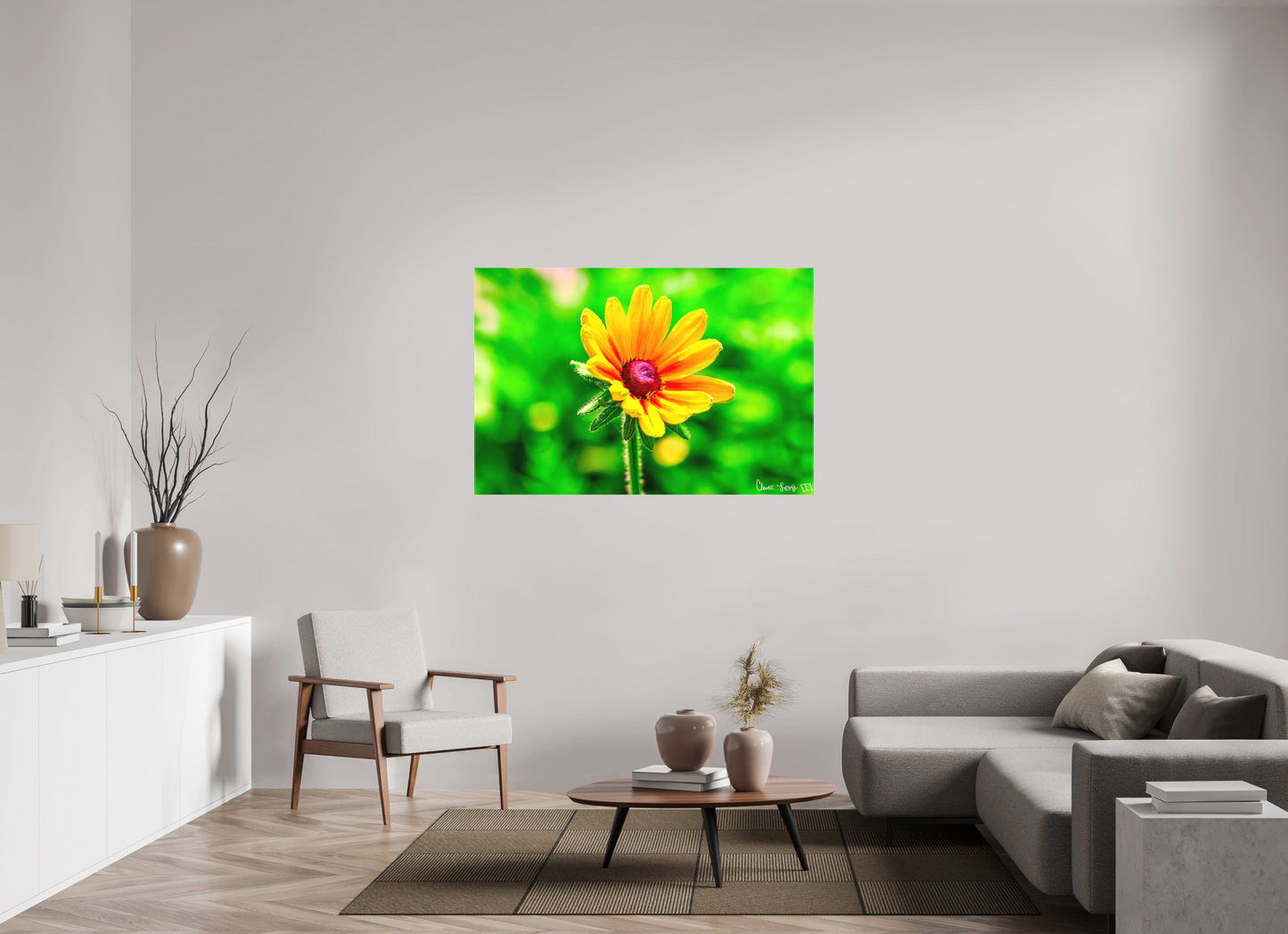 54 x 36″, Matte Canvas Stillness in the Blur