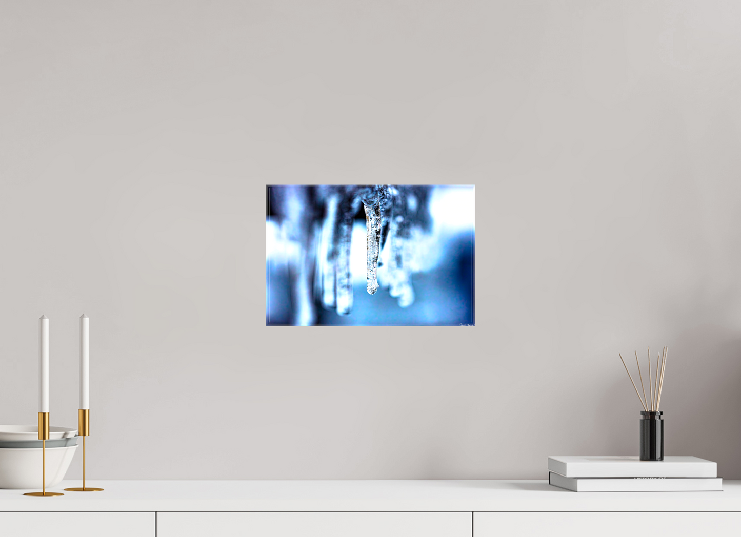 12 x 8″, Glossy Canvas Sickle of Boreas