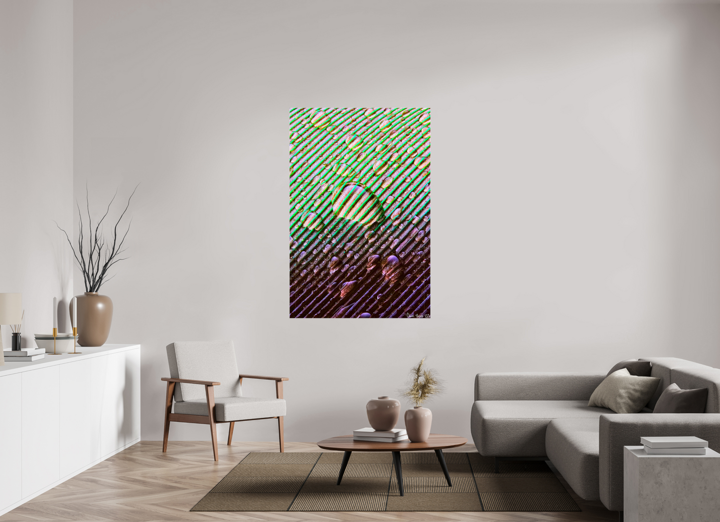 40 x 60″, Glossy Canvas Superabundance