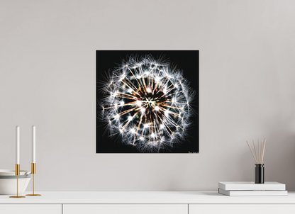 15 x 15″, Matte Canvas Starburst