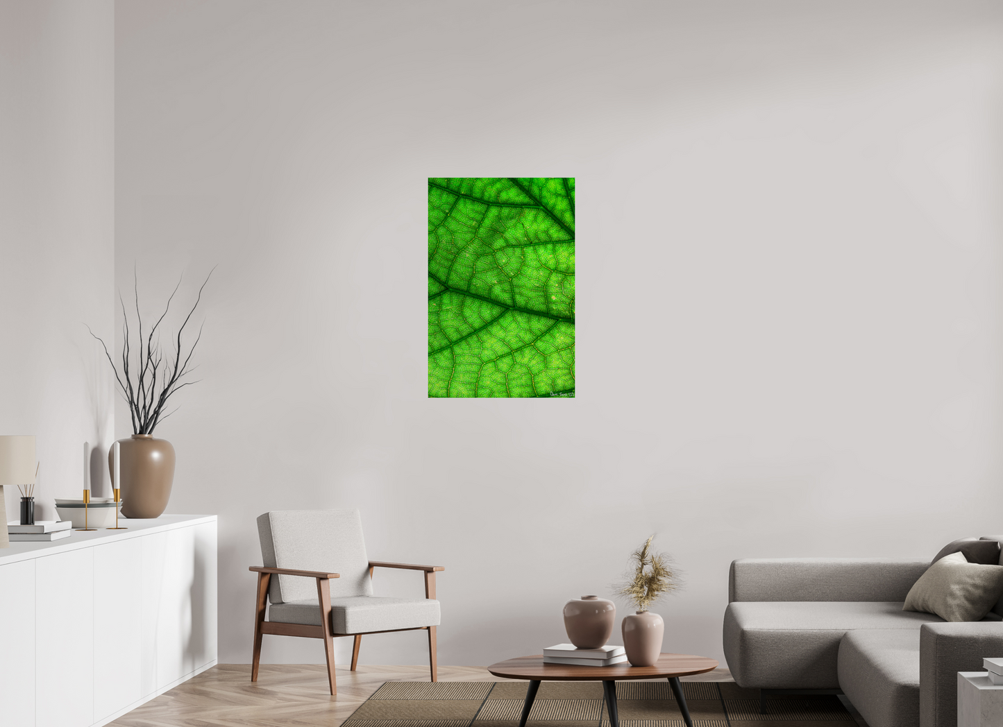 24 x 36″, Glossy Metal Rivers & Streams