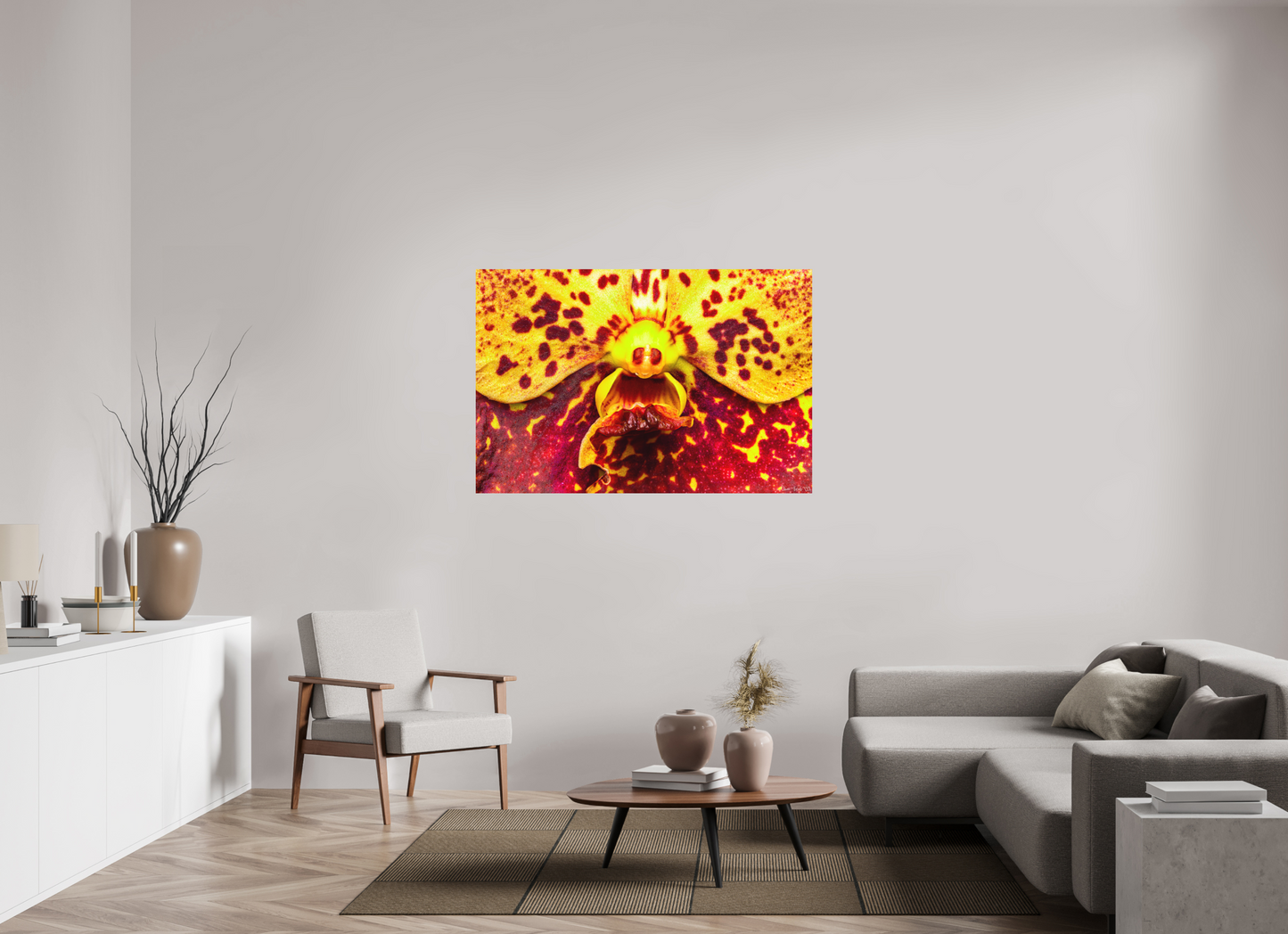 54 x 36″, Matte Metal The Flying Thing