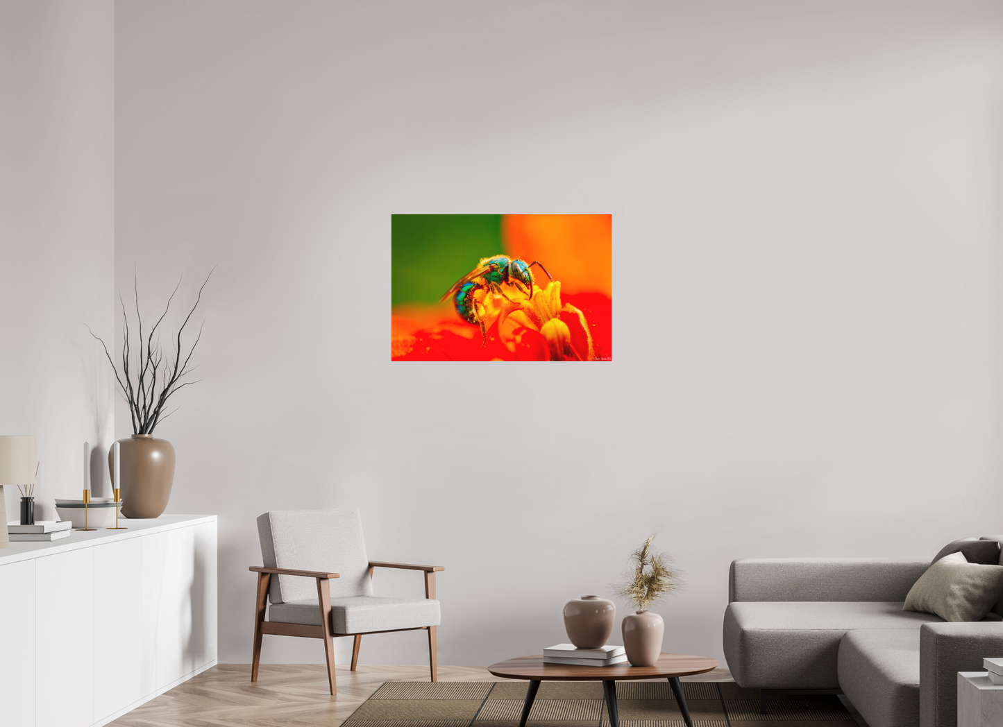 36 x 24″, Matte Metal Salt Licker