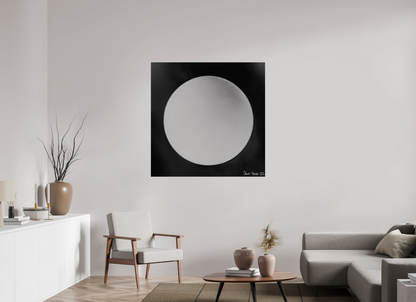 45 x 45″, Glossy Metal Lycan’s Moon