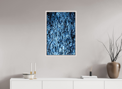 20 x 30″, Floater Frame Maple White Fumes & Vapors