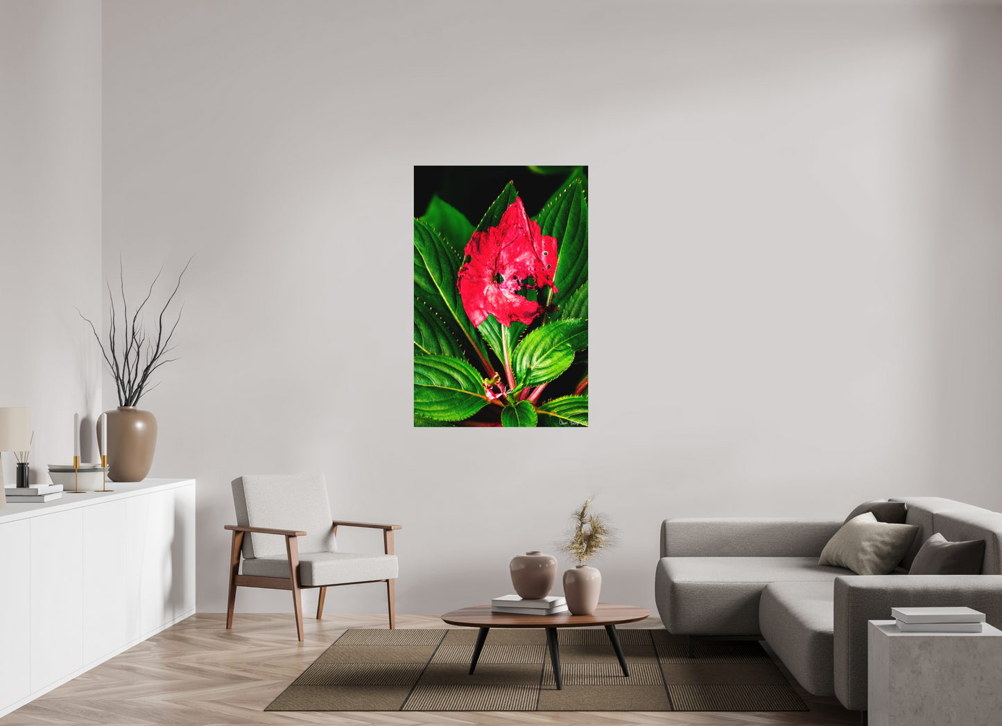 36 x 54″, Matte Metal Subsume