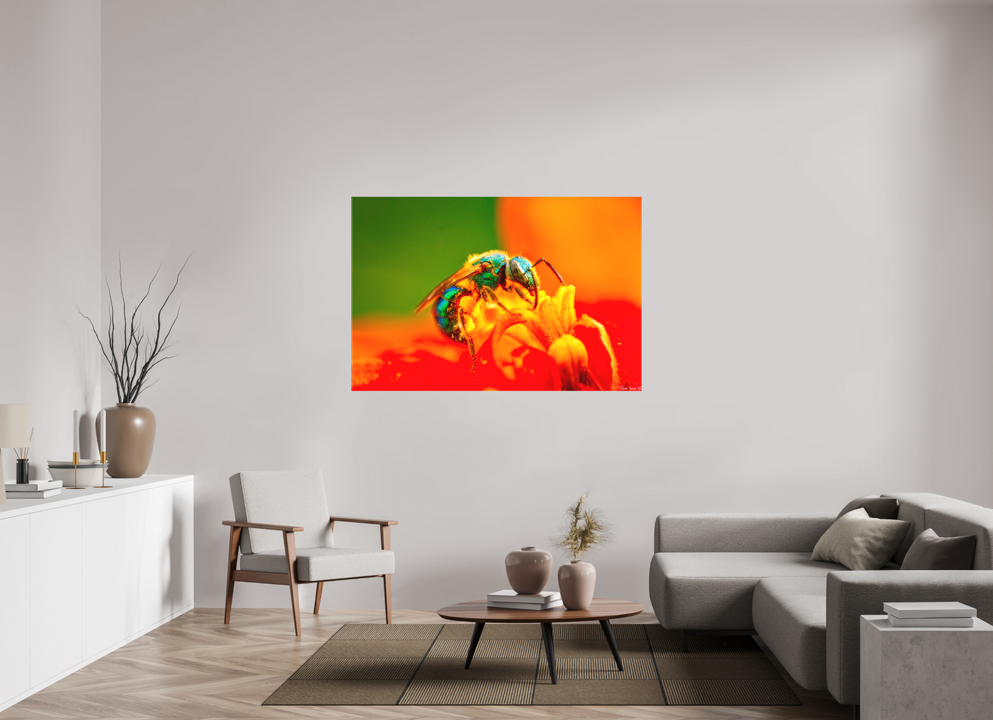 60 x 40″, Matte Canvas Salt Licker